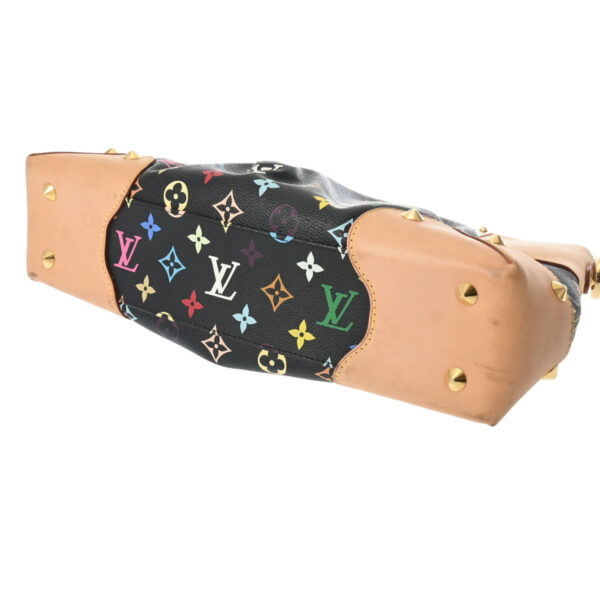 ik 00 0624663 5 Louis Vuitton Jodie MM 2Way Monogram Multicolor Noir Black