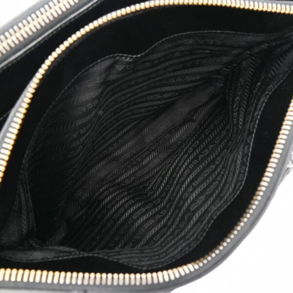 ik 00 0624669 11 Prada Galleria Medium Bag 2Way Handbag Patent Leather Black