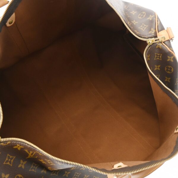 ik 00 0624686 12 Louis Vuitton Keepall Bandouliere 60 2Way Bag Monogram Canvas Brown