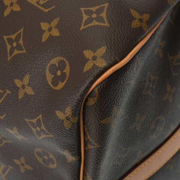 ik 00 0624686 7 Louis Vuitton Keepall Bandouliere 60 2Way Bag Monogram Canvas Brown