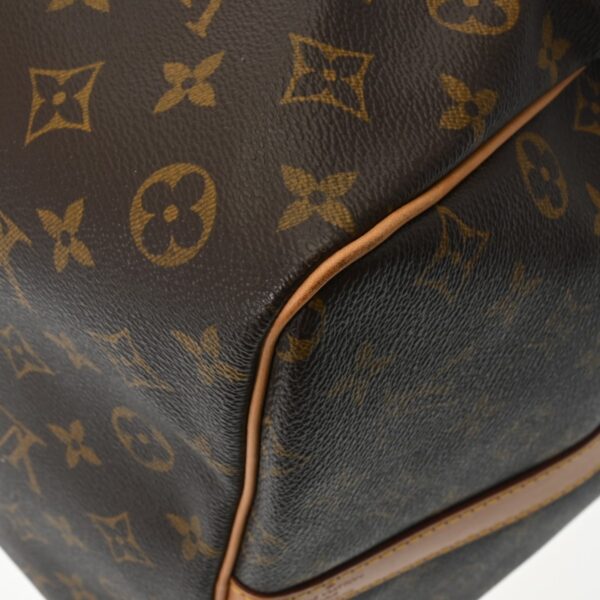 ik 00 0624686 8 Louis Vuitton Keepall Bandouliere 60 2Way Bag Monogram Canvas Brown