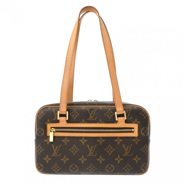 ik 00 0624687 2 Louis Vuitton City MM Handbag Monogram Canvas Brown