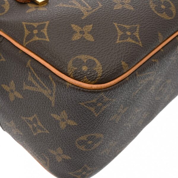 ik 00 0624687 7 Louis Vuitton City MM Handbag Monogram Canvas Brown