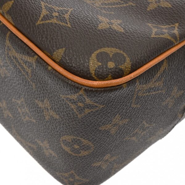 ik 00 0624687 8 Louis Vuitton City MM Handbag Monogram Canvas Brown