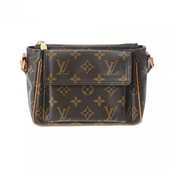 ik 00 0624694 2 Louis Vuitton Viva Cite PM Shoulder Bag Monogram Canvas Brown