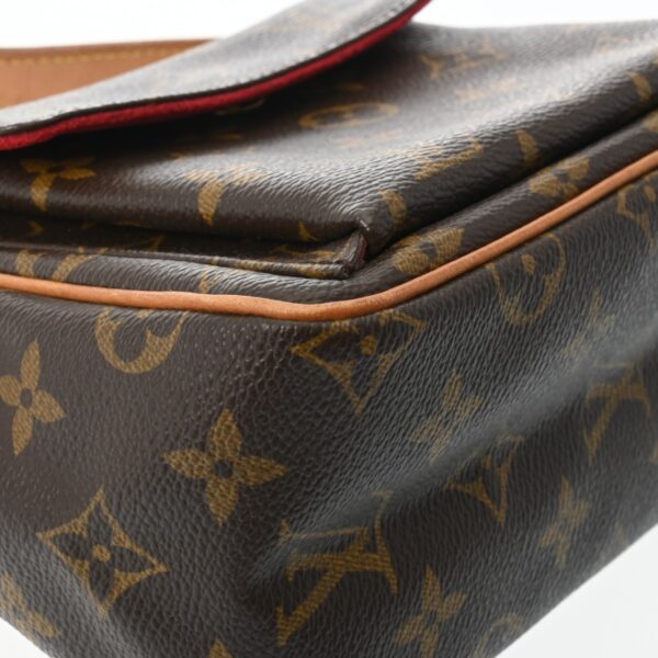 ik 00 0624694 7 Louis Vuitton Viva Cite PM Shoulder Bag Monogram Canvas Brown