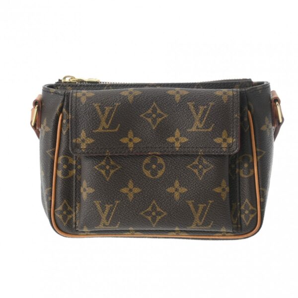 ik 00 0624695 2 Louis Vuitton Viva Cite PM Shoulder Bag Monogram Canvas Brown