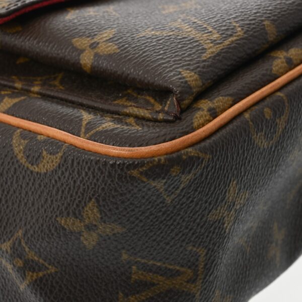 ik 00 0624695 7 Louis Vuitton Viva Cite PM Shoulder Bag Monogram Canvas Brown