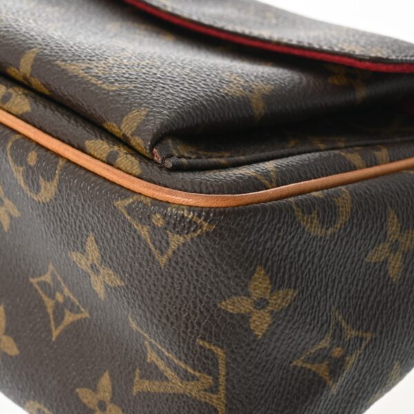 ik 00 0624695 8 Louis Vuitton Viva Cite PM Shoulder Bag Monogram Canvas Brown