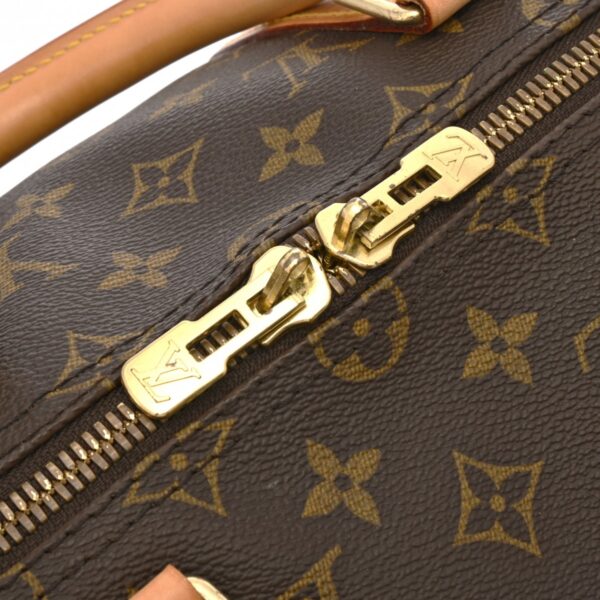 ik 00 0624697 10 Louis Vuitton Keepall Bandouliere 50 2Way Bag Monogram Canvas Brown