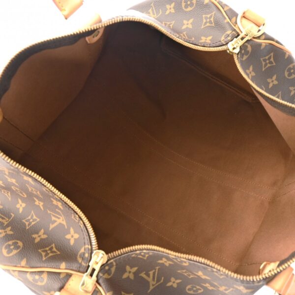 ik 00 0624697 11 Louis Vuitton Keepall Bandouliere 50 2Way Bag Monogram Canvas Brown