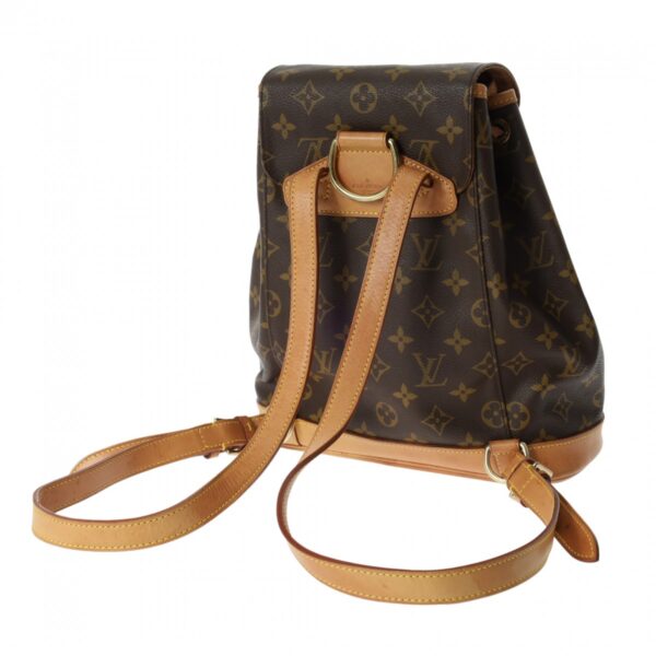 ik 00 0624698 3 Louis Vuitton Monsouris MM Rucksack Daypack Monogram Canvas Brown