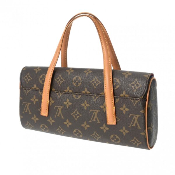 ik 00 0624700 3 Louis Vuitton Sonatine Handbag Monogram Canvas Brown