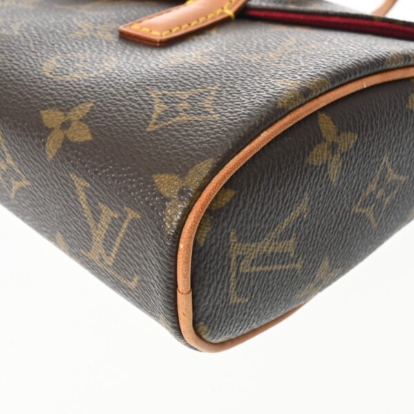 ik 00 0624700 8 Louis Vuitton Sonatine Handbag Monogram Canvas Brown