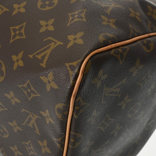 ik 00 0624701 10 Louis Vuitton Keepall 55 Bag Monogram Canvas Brown