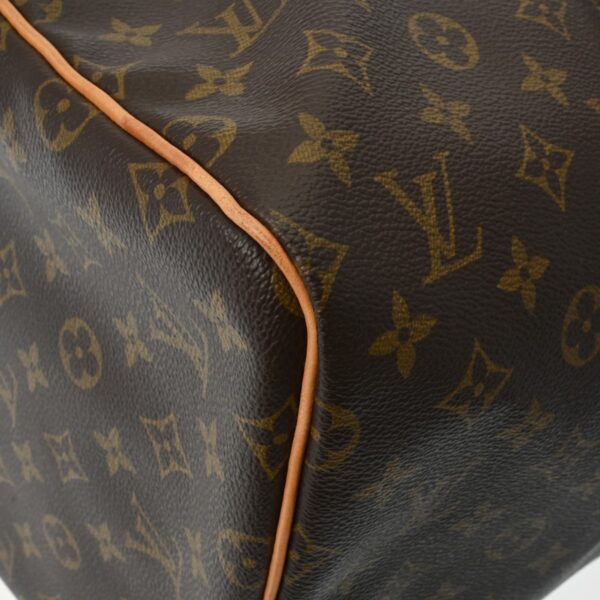 ik 00 0624701 7 Louis Vuitton Keepall 55 Bag Monogram Canvas Brown