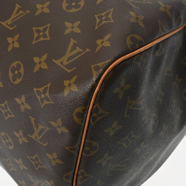 ik 00 0624701 8 Louis Vuitton Keepall 55 Bag Monogram Canvas Brown