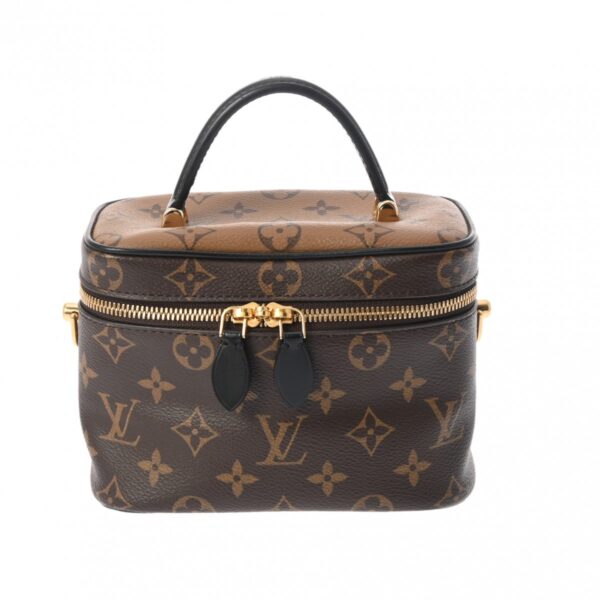 ik 00 0625310 2 Louis Vuitton Vanity NV PM 2Way Chain Shoulder Bag Monogram Canvas Brown