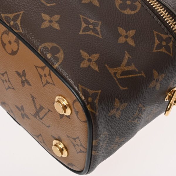 ik 00 0625310 7 Louis Vuitton Vanity NV PM 2Way Chain Shoulder Bag Monogram Canvas Brown