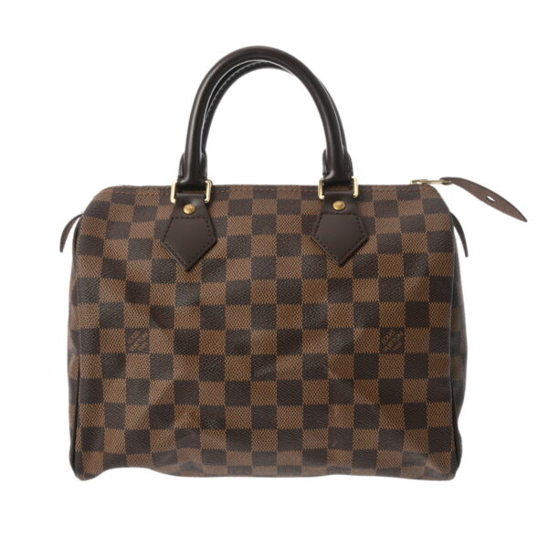 ik 00 0625320 2 Louis Vuitton Speedy 25 Handbag Damier Canvas Ebene