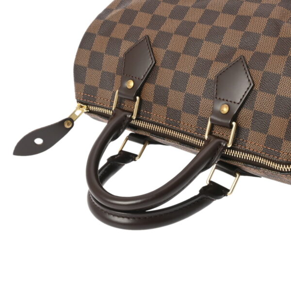 ik 00 0625320 4 Louis Vuitton Speedy 25 Handbag Damier Canvas Ebene