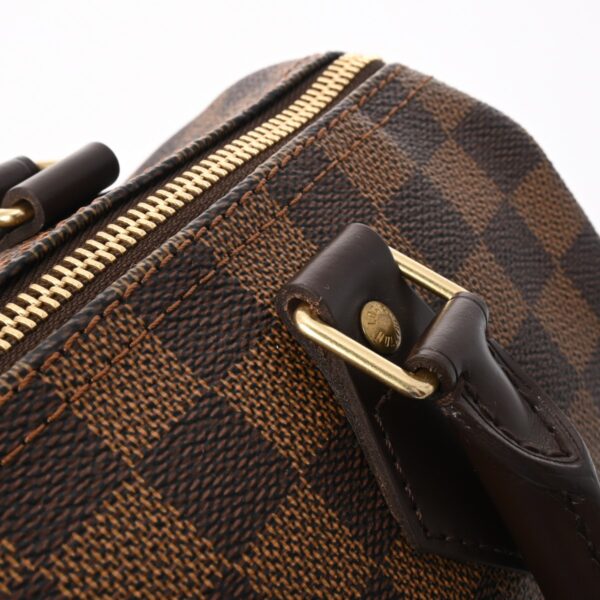 ik 00 0625320 9 Louis Vuitton Speedy 25 Handbag Damier Canvas Ebene