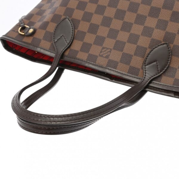 ik 00 0625322 4 Louis Vuitton Neverfull PM Tote Bag Damier Canvas Brown