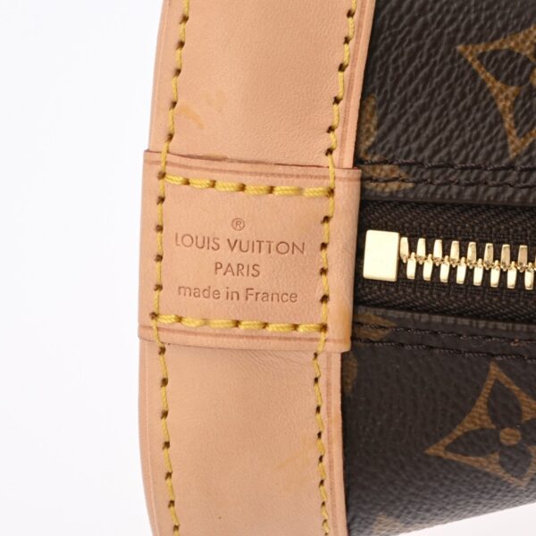 ik 00 0625323 13 Louis Vuitton Alma BB Handbag Monogram Canvas Brown