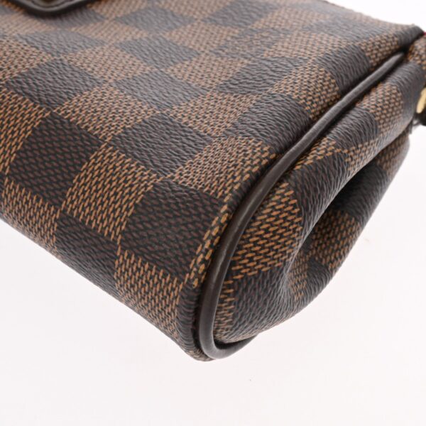 ik 00 0625326 7 Louis Vuitton Eva 2Way Bag Damier Canvas Brown