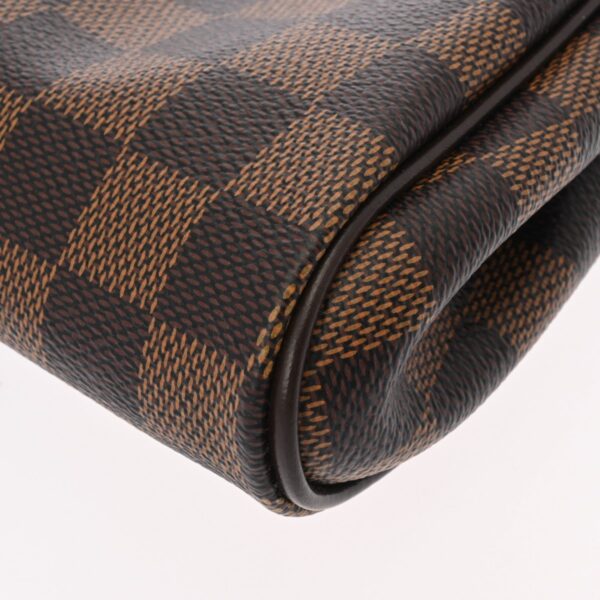 ik 00 0625326 9 Louis Vuitton Eva 2Way Bag Damier Canvas Brown