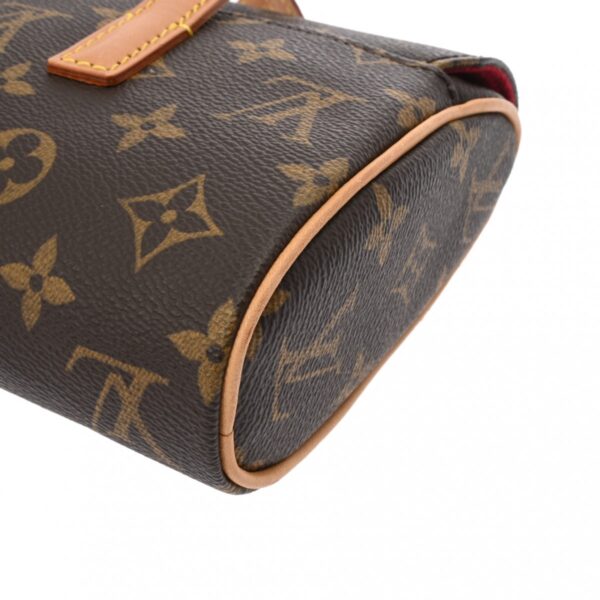 ik 00 0625328 10 Louis Vuitton Sonatine Handbag Monogram Canvas Brown