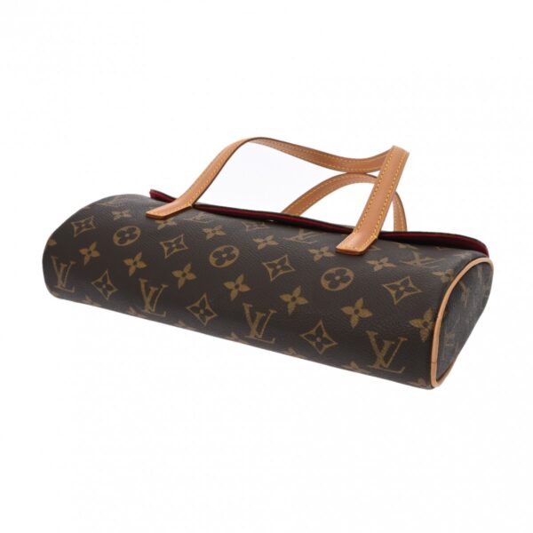 ik 00 0625328 6 Louis Vuitton Sonatine Handbag Monogram Canvas Brown