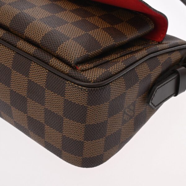 ik 00 0625346 7 Louis Vuitton Ravello GM Shoulder Bag Damier Canvas Ebene