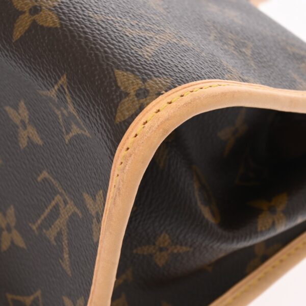 ik 00 0625389 10 Louis Vuitton Popincourt Handbag Monogram Canvas Brown