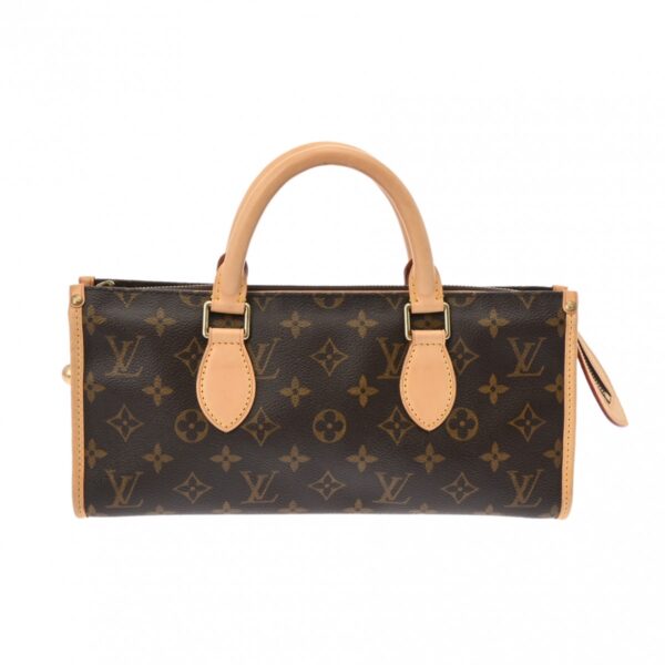 ik 00 0625389 2 Louis Vuitton Popincourt Handbag Monogram Canvas Brown