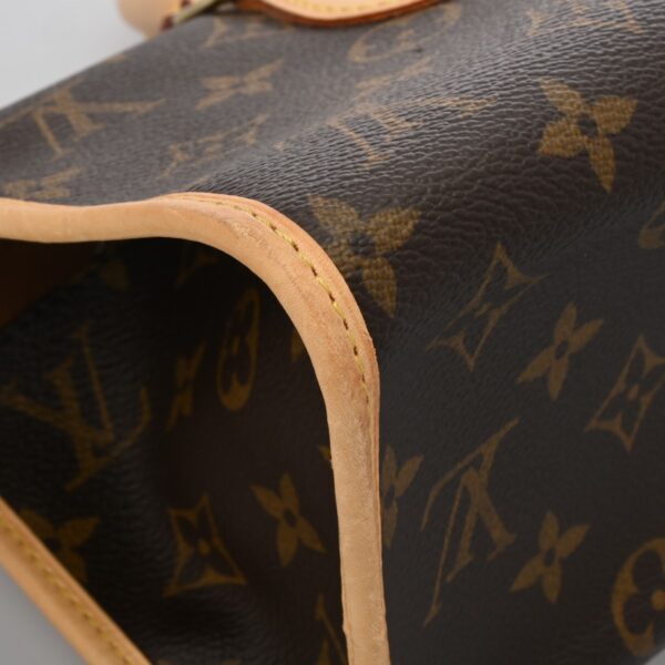 ik 00 0625389 9 Louis Vuitton Popincourt Handbag Monogram Canvas Brown