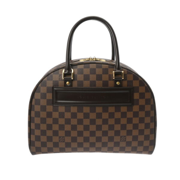 ik 00 0625394 2 Louis Vuitton Nolita Handbag Damier Canvas Brown