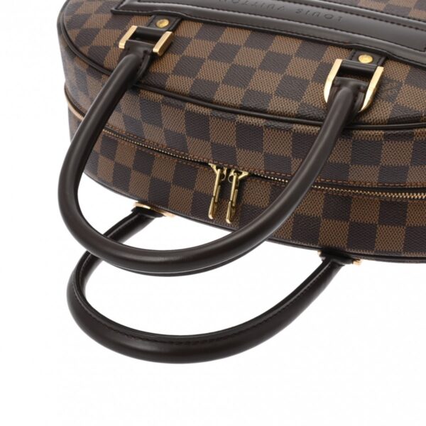 ik 00 0625394 4 Louis Vuitton Nolita Handbag Damier Canvas Brown