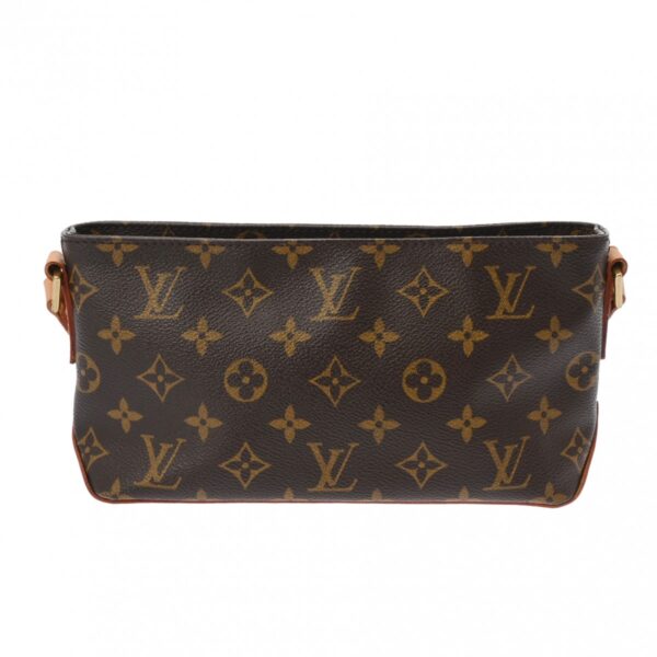 ik 00 0626445 2 Louis Vuitton Trotter Shoulder Bag Monogram Canvas Brown