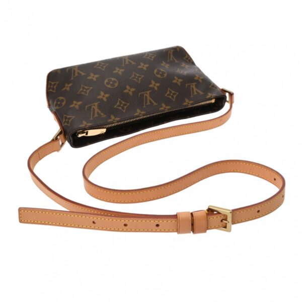 ik 00 0626445 4 Louis Vuitton Trotter Shoulder Bag Monogram Canvas Brown