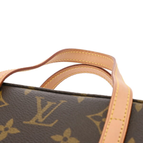 ik 00 0626460 5 Louis Vuitton Spontini 2Way Handbag Monogram Canvas Brown