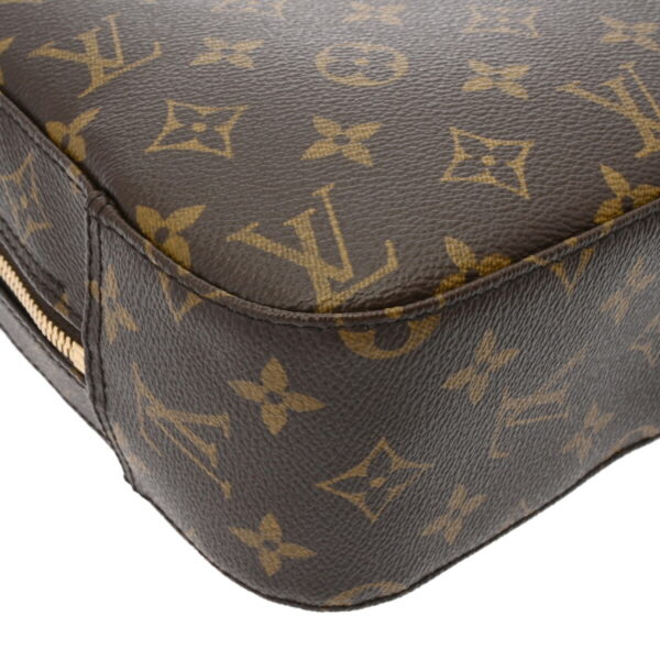 ik 00 0626460 7 Louis Vuitton Spontini 2Way Handbag Monogram Canvas Brown