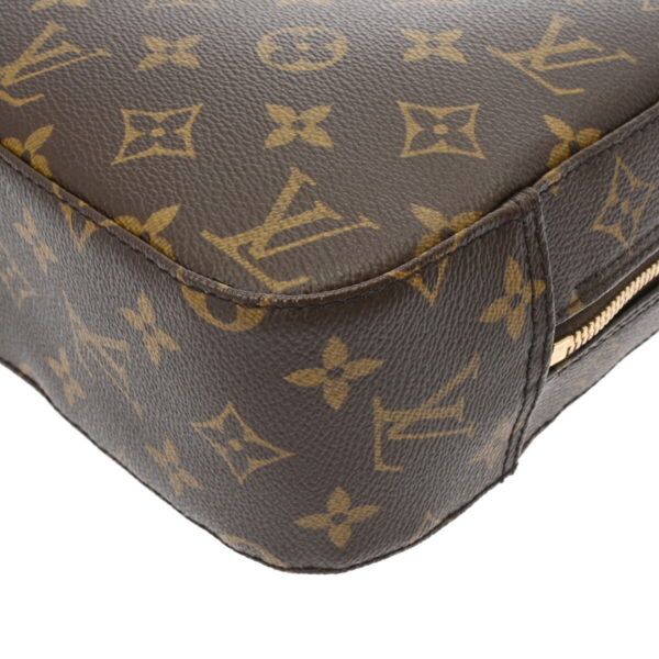 ik 00 0626460 8 Louis Vuitton Spontini 2Way Handbag Monogram Canvas Brown