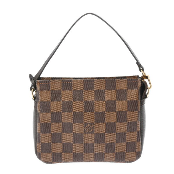 ik 00 0626493 2 Louis Vuitton Truth Accessory Pouch Damier Canvas Brown