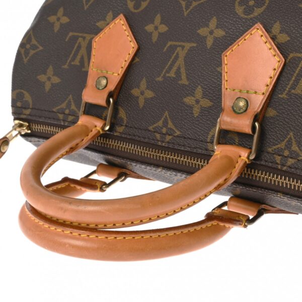 ik 00 0626512 4 Louis Vuitton Speedy 25 Handbag Monogram Canvas Brown