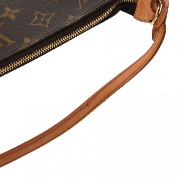 ik 00 0626565 5 Louis Vuitton Pochette Accessoire Pouch Monogram Canvas Brown