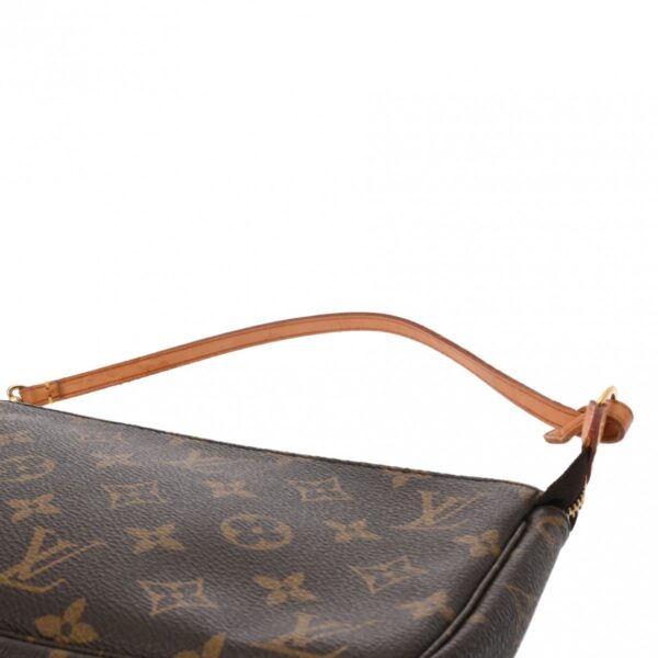 ik 00 0626565 6 Louis Vuitton Pochette Accessoire Pouch Monogram Canvas Brown