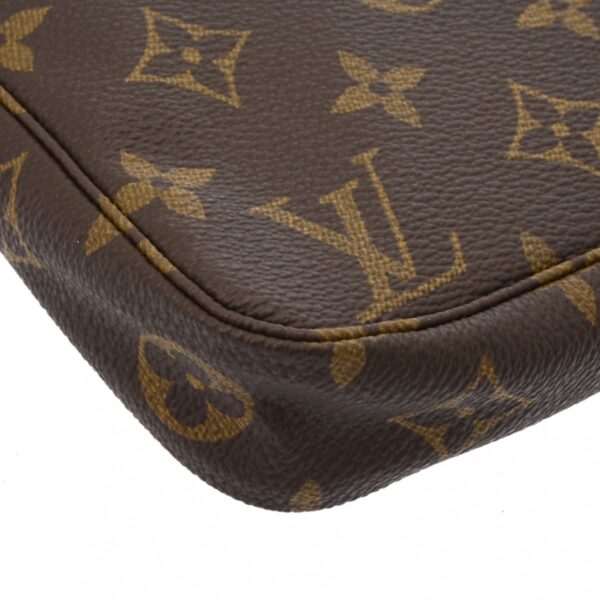 ik 00 0626569 8 Louis Vuitton Pochette Accessoire Pouch Monogram Canvas Brown