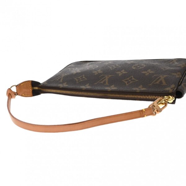 ik 00 0626570 4 Louis Vuitton Pochette Accessoire Pouch Monogram Canvas Brown