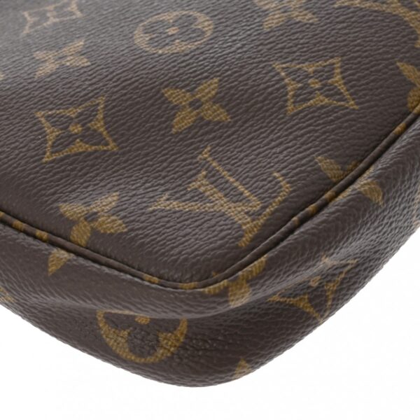 ik 00 0626570 8 Louis Vuitton Pochette Accessoire Pouch Monogram Canvas Brown